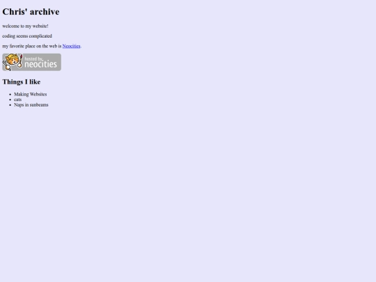 index screenshot