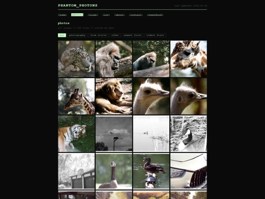 home/gallery screenshot