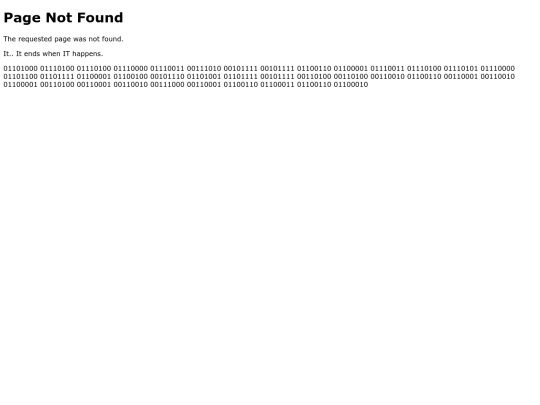 not_found screenshot