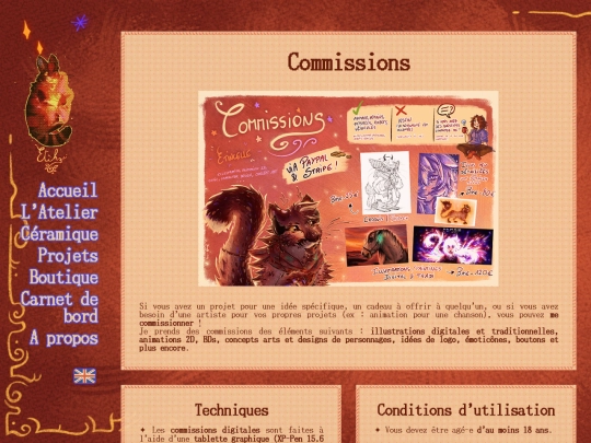 commissionsfr screenshot