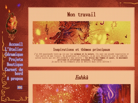 projets screenshot
