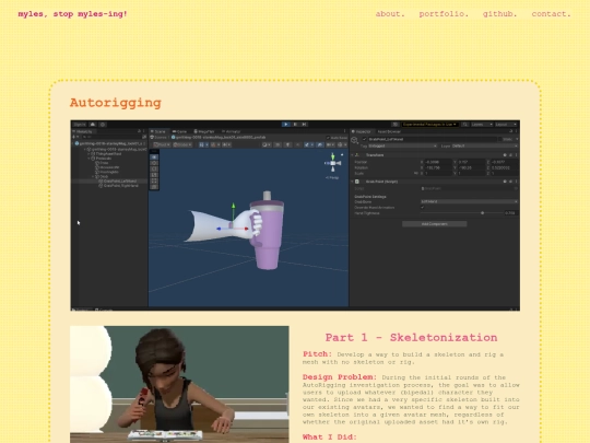 projects/autorigging screenshot