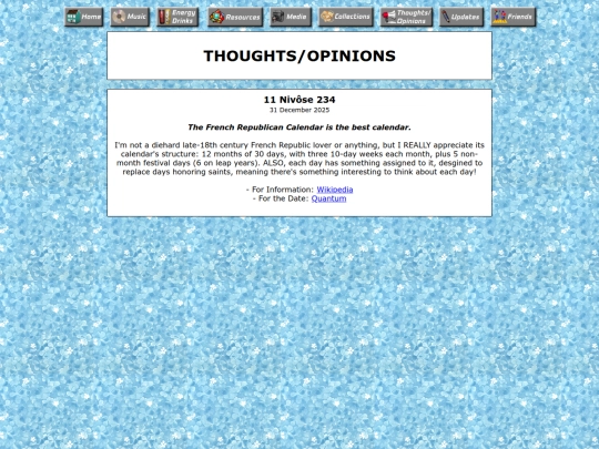 pages/thoughts screenshot