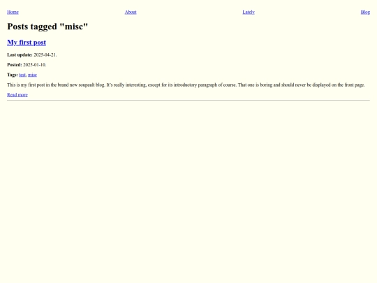 blog/tag/misc screenshot