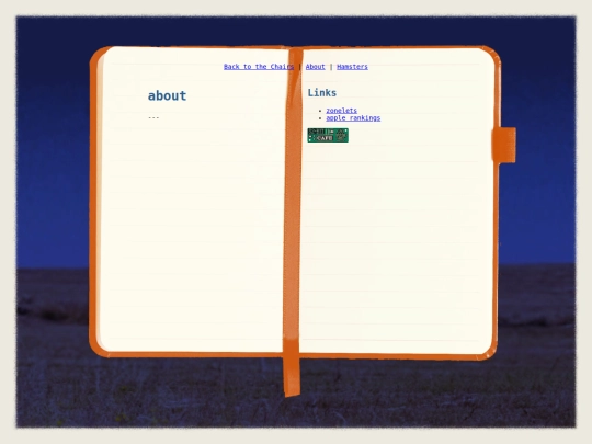 MiscNotebook/AboutPage screenshot