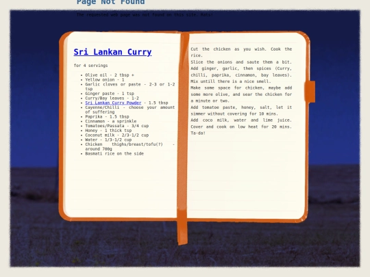 MiscNotebook/Recipes/CurrySriLanka screenshot
