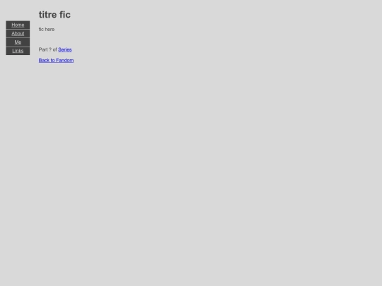Fic_In_Series screenshot