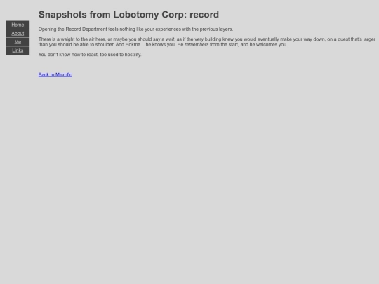 Microfic/LC_Record screenshot
