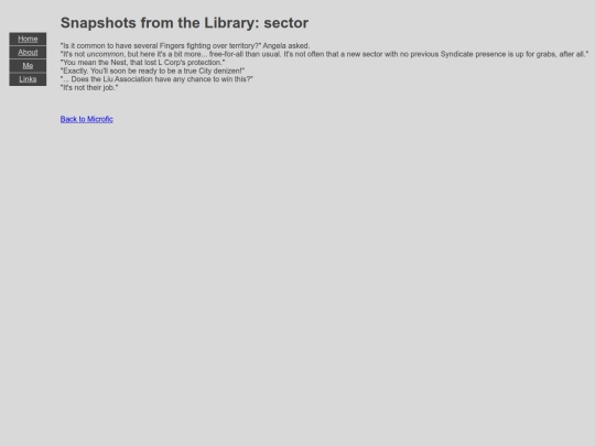 Microfic/LoR_Sector screenshot