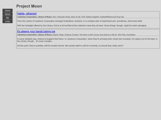 ProjectMoon screenshot