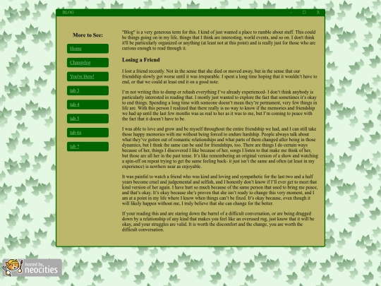 blogPage screenshot