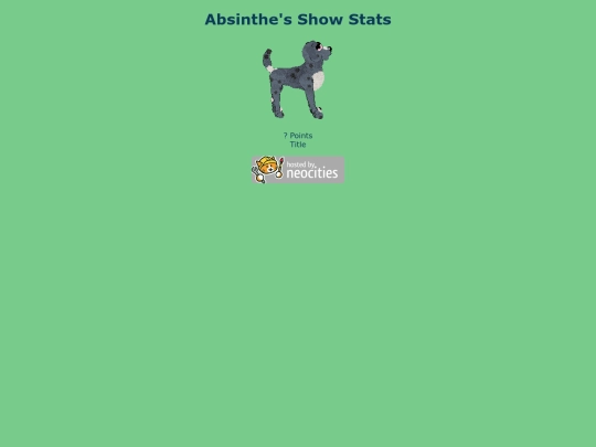 Show Pages/Absinthe-show screenshot