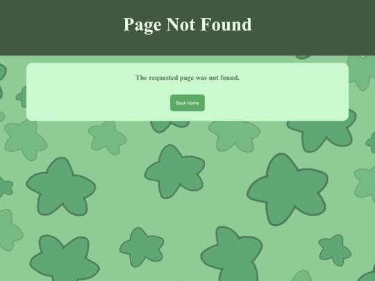 not_found screenshot