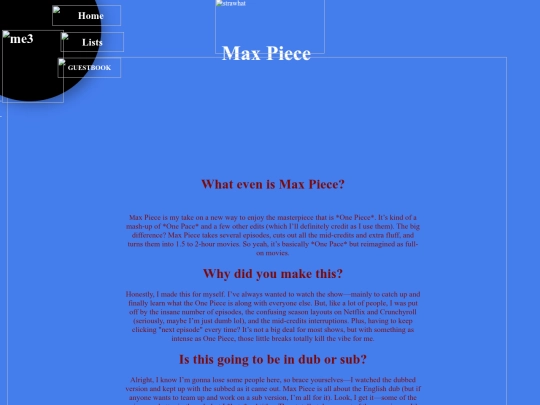 old/maxpiecold screenshot