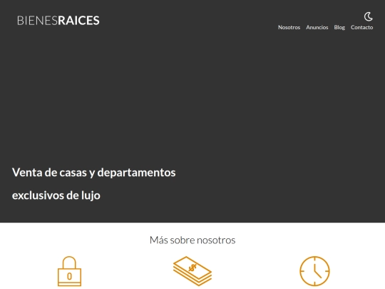 bienes-raices screenshot