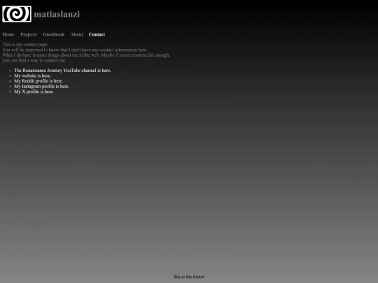 contact screenshot