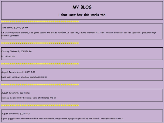 blog screenshot