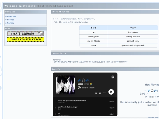 index screenshot