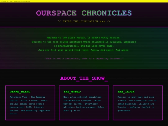 OurSpace screenshot