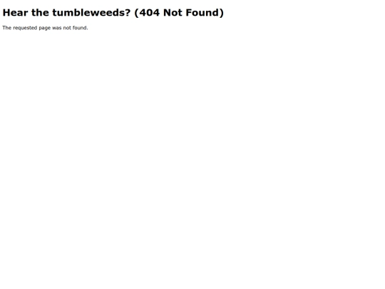 not_found screenshot