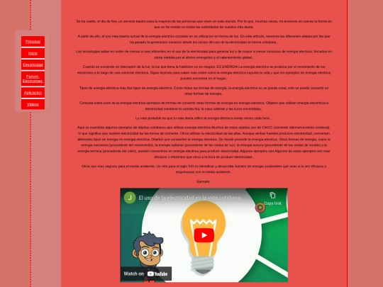 electricidad screenshot