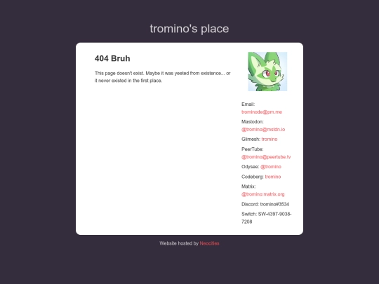 not_found screenshot