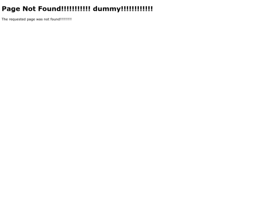 not_found screenshot