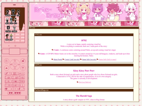 OCs/Index screenshot