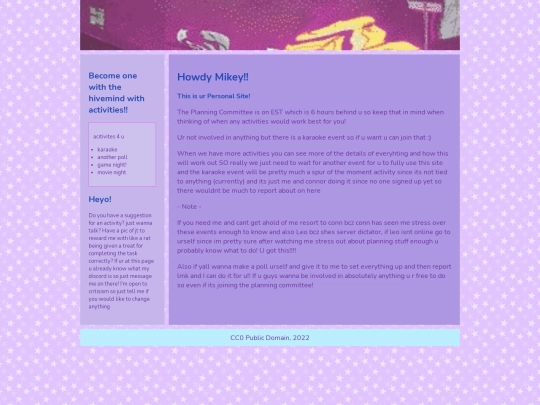 member sites/michael screenshot