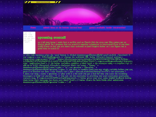 upcoming_events screenshot
