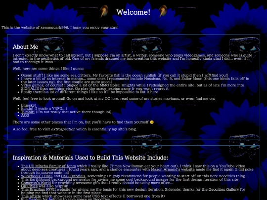 welcome screenshot
