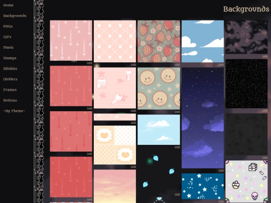 *Pages/backgroundlinks screenshot