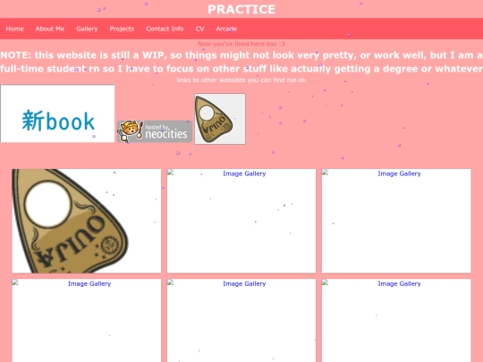 practice screenshot