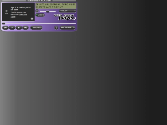webdeck-player screenshot