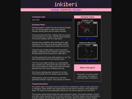 programming/geometry-dark screenshot