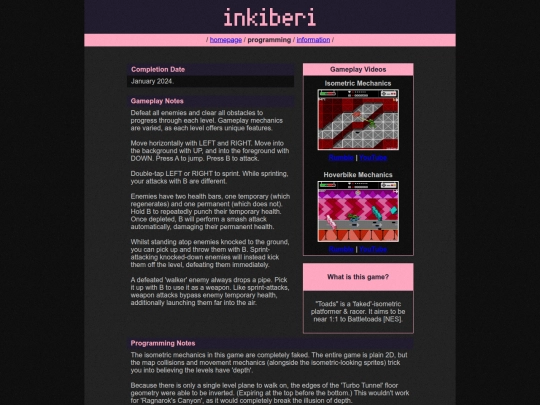 programming/toads-dark screenshot