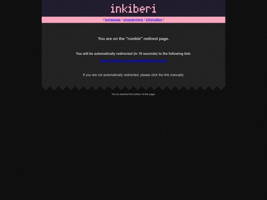 redirect/rumble-dark screenshot