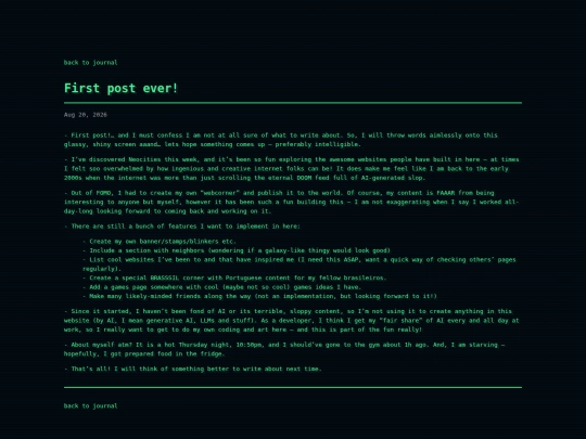 journal/posts/2026/08/01-first-post screenshot