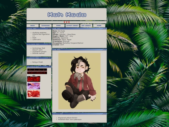 ocs/koh screenshot