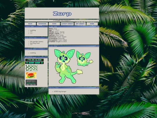 ocs/zorp screenshot