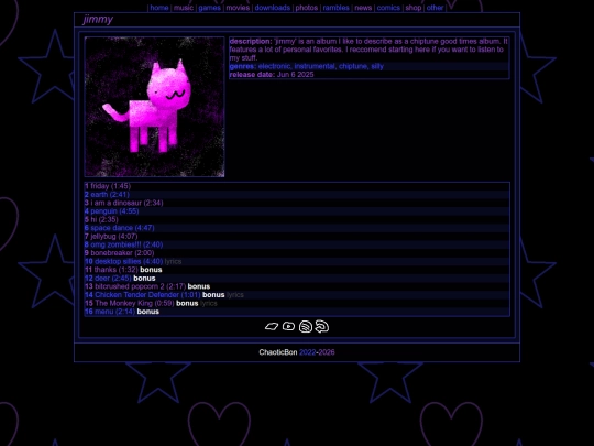 music/jimmy screenshot