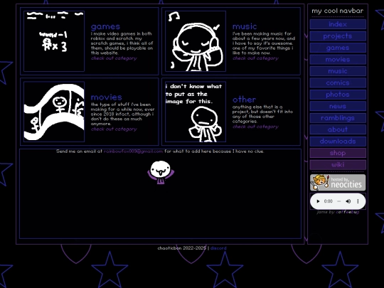 projects screenshot