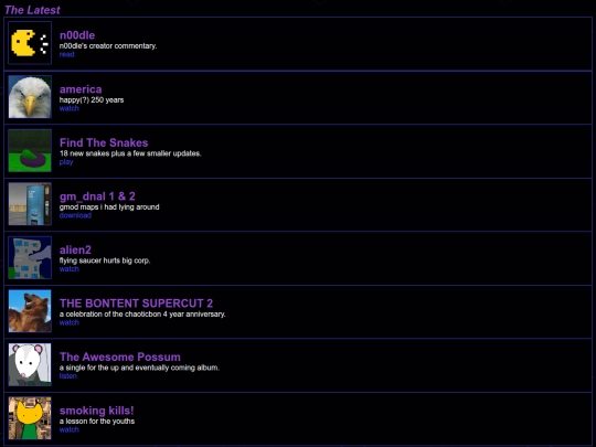 thelatest screenshot
