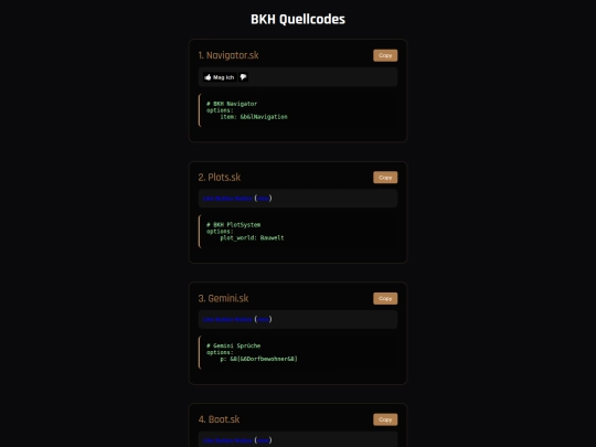skripte-codes screenshot