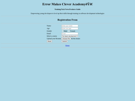 Emc/code/register screenshot