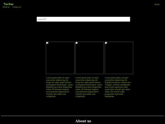 perfume project screenshot