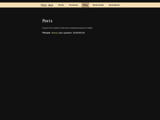 blog screenshot