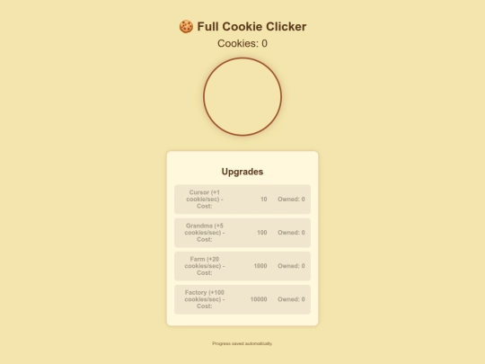 cookieclicker screenshot