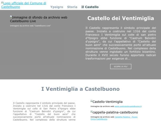 pagine/castello screenshot