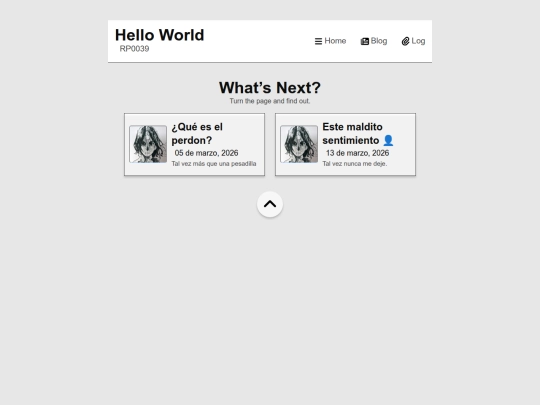 blog screenshot